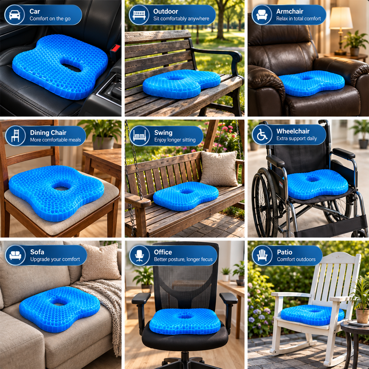 Eliminate Tailbone Pain And Sit Comfortably For Hours With Clira